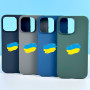 Накладка Silicone Case Premium quality+IC+Box+Magnetic LOGO iPhone 15