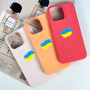 Накладка Silicone Case Premium quality+IC+Box+Magnetic LOGO iPhone 15