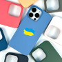 Накладка Silicone Case Premium quality+IC+Box+Magnetic LOGO iPhone 15