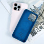 Накладка Silicone Case Premium quality+IC+Box+Magnetic LOGO iPhone 15