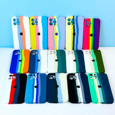 Накладка Rainbow Silicone Case iPhone 7 Plus/8 Plus