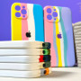 Накладка Rainbow Silicone Case iPhone 11 Pro Max (2019)