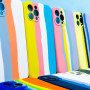 Накладка Rainbow Silicone Case Logo iPhone 11 Pro Max