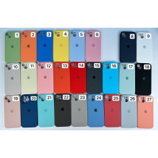 Накладка Silicone Case 100% Original Separate Camera iPhone 11 (2019) (Дизайн 12/13)