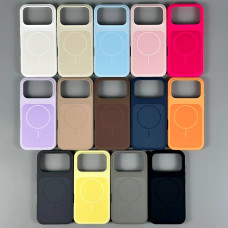 Накладка Silicone Mono Case Box Magnetic iP 17 Pro Max
