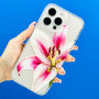 Силікон Transparent Print Mix iPhone X-XS