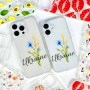 Силікон Transparent Print Mix iPhone X-XS