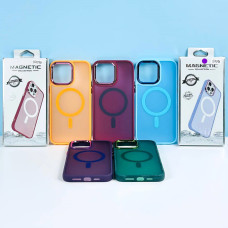 Накладка Space Color TPU+PC Drop-Protection Magnetic РОЗПРОДАЖ iPhone 15 Plus