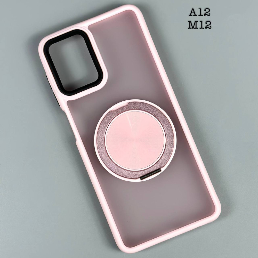 Накладка Space Ring Series Matte з магнітом Samsung A12-M12