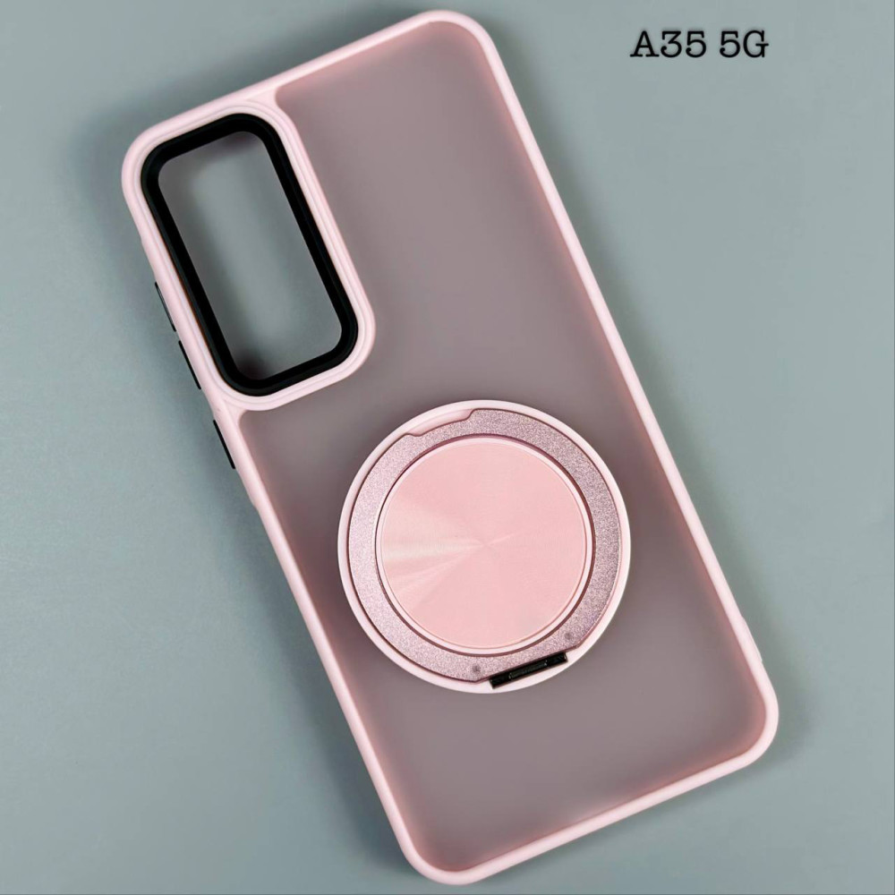 Накладка Space Ring Series Matte з магнітом Samsung A35 4G-5G