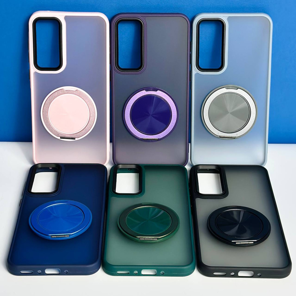 Накладка Space Ring Series Matte з магнітом Xiaomi Redmi Note 14 Pro Plus 5G