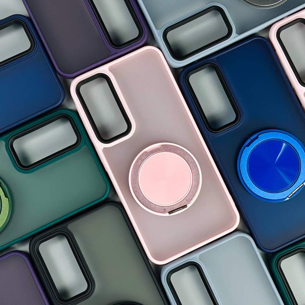 Накладка Space Ring Series Matte з магнітом Xiaomi Redmi Note 14 Pro Plus 5G