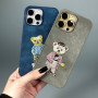 Накладка Teddy Bear Embroidered iPhone 17 Pro Max