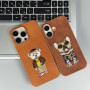 Накладка Teddy Bear Embroidered iPhone 17 Pro Max