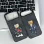 Накладка Teddy Bear Embroidered iPhone 17 Pro Max