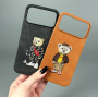 Накладка Teddy Bear Embroidered iPhone 17 Pro Max