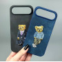Накладка Teddy Bear Embroidered iPhone 17 Pro Max