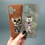 Накладка Teddy Bear Embroidered iPhone 17 Pro Max