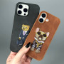 Накладка Teddy Bear Embroidered iPhone 17 Pro Max