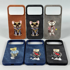 Накладка Teddy Bear Embroidered Xiaomi Redmi Note 15 Pro 5G