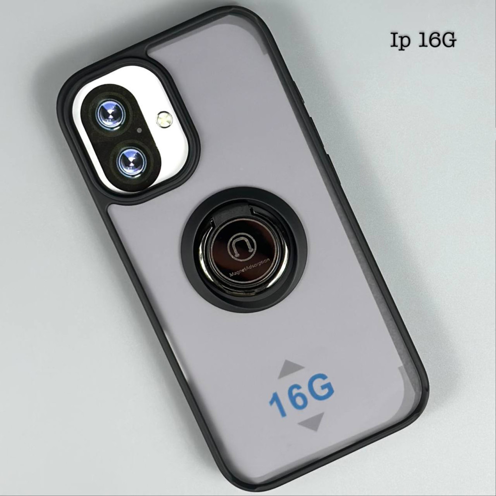 Накладка Totu Ring Series Matte Magnet iPhone 16