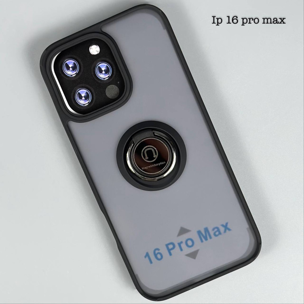 Накладка Totu Ring Series Matte Magnet iPhone 16 Pro Max