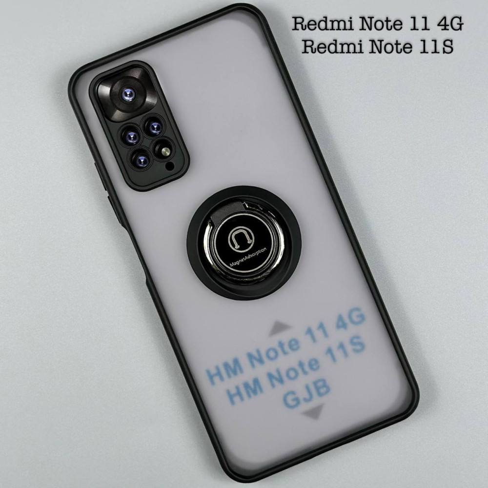 Накладка Totu Ring Series Matte Magnet Xiaomi Redmi Note 11-Redmi Note 11 4G-Redmi Note 11S 4G