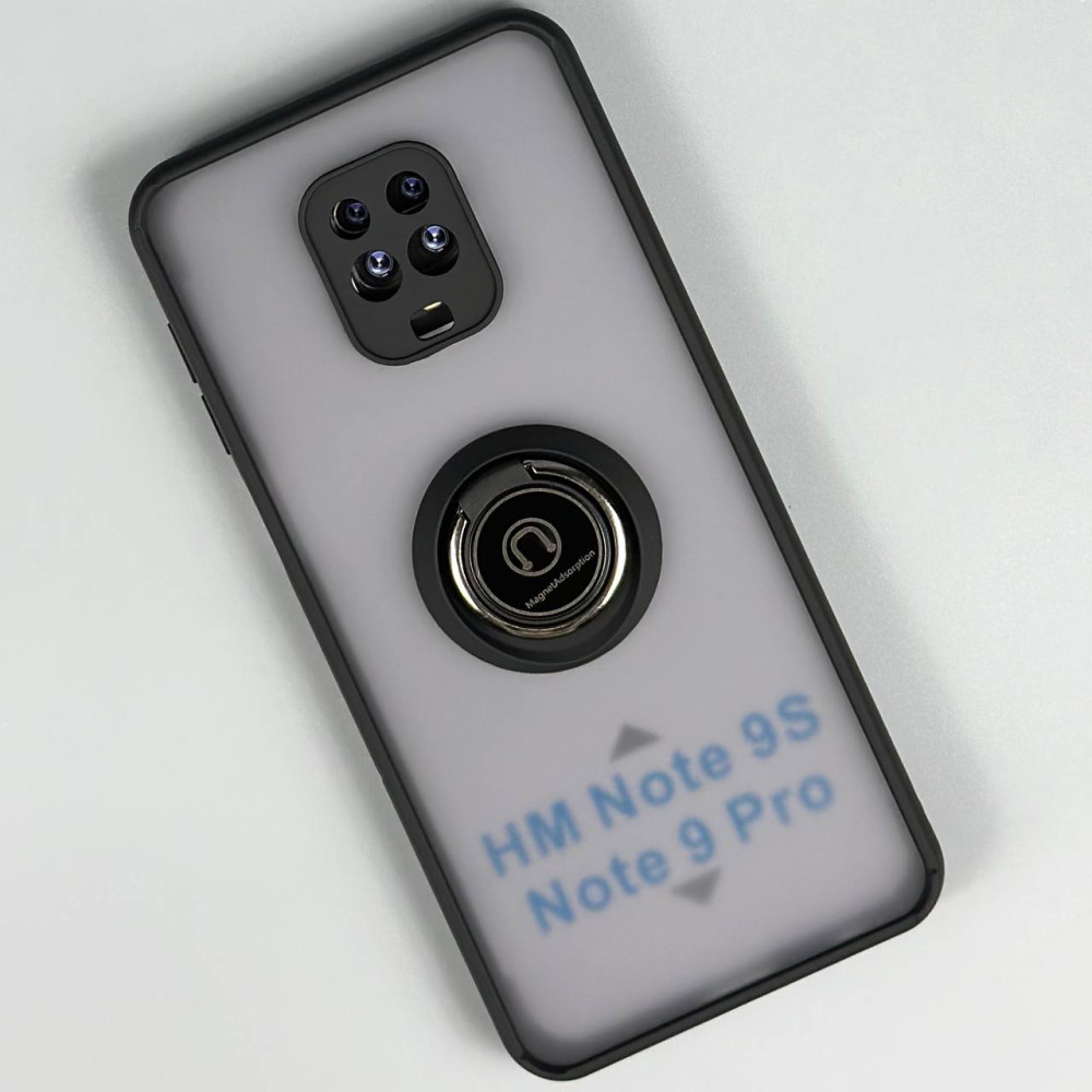 Накладка Totu Ring Series Matte Magnet Xiaomi Redmi Note 9S-Redmi Note 9 Pro