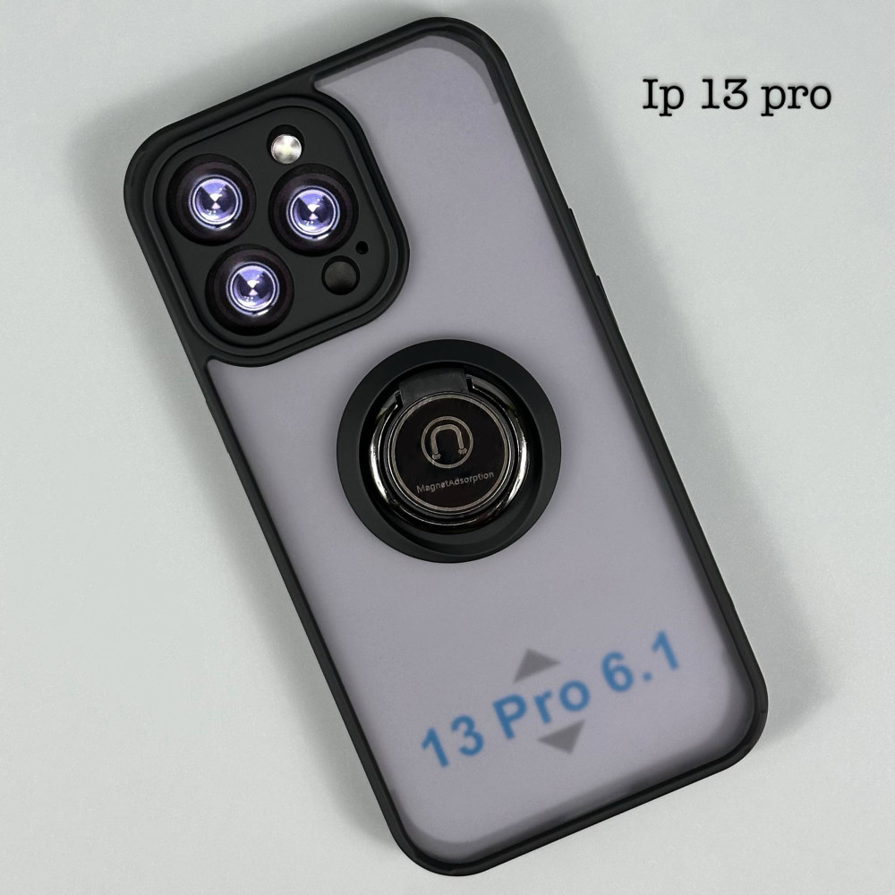 Накладка Totu Ring Series Matte Magnet iP 13 Pro