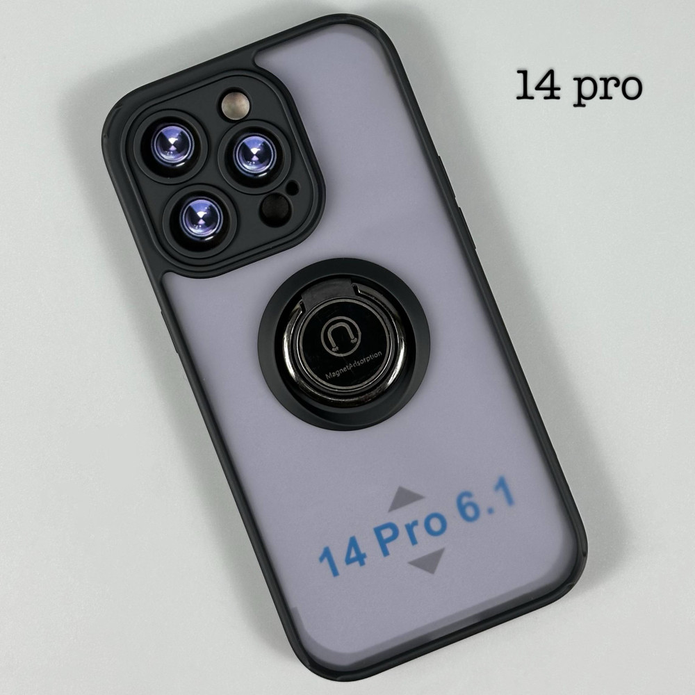 Накладка Totu Ring Series Matte Magnet iP 14 Pro