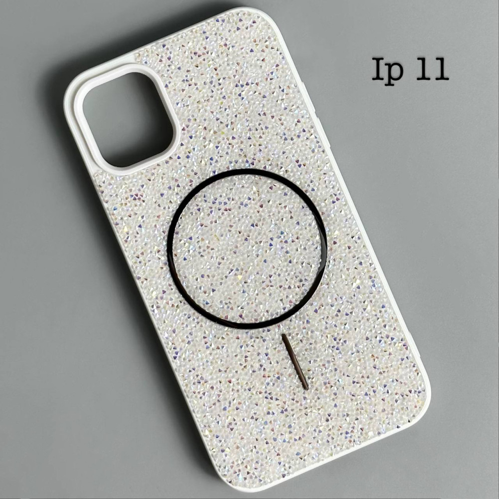 Накладка TPU Swarovski Thin Magnetic iP 11