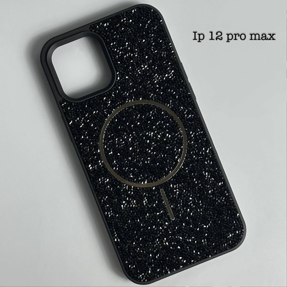 Накладка TPU Swarovski Thin Magnetic iP 12 Pro Max