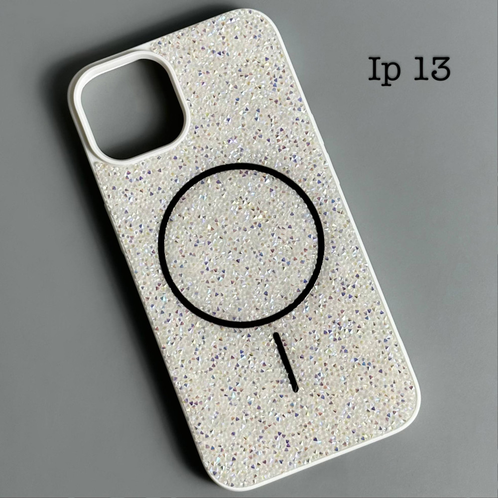 Накладка TPU Swarovski Thin Magnetic iP 13