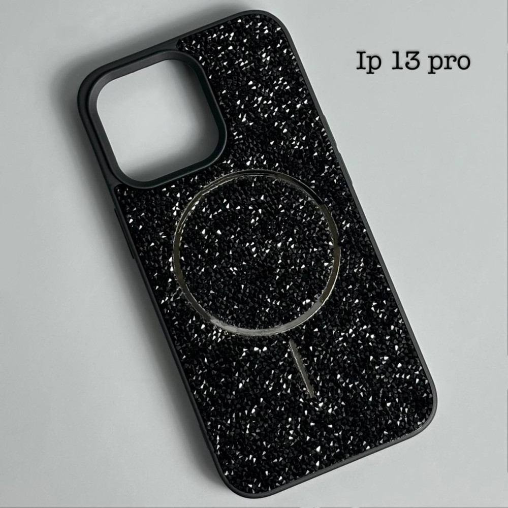 Накладка TPU Swarovski Thin Magnetic iP 13 Pro
