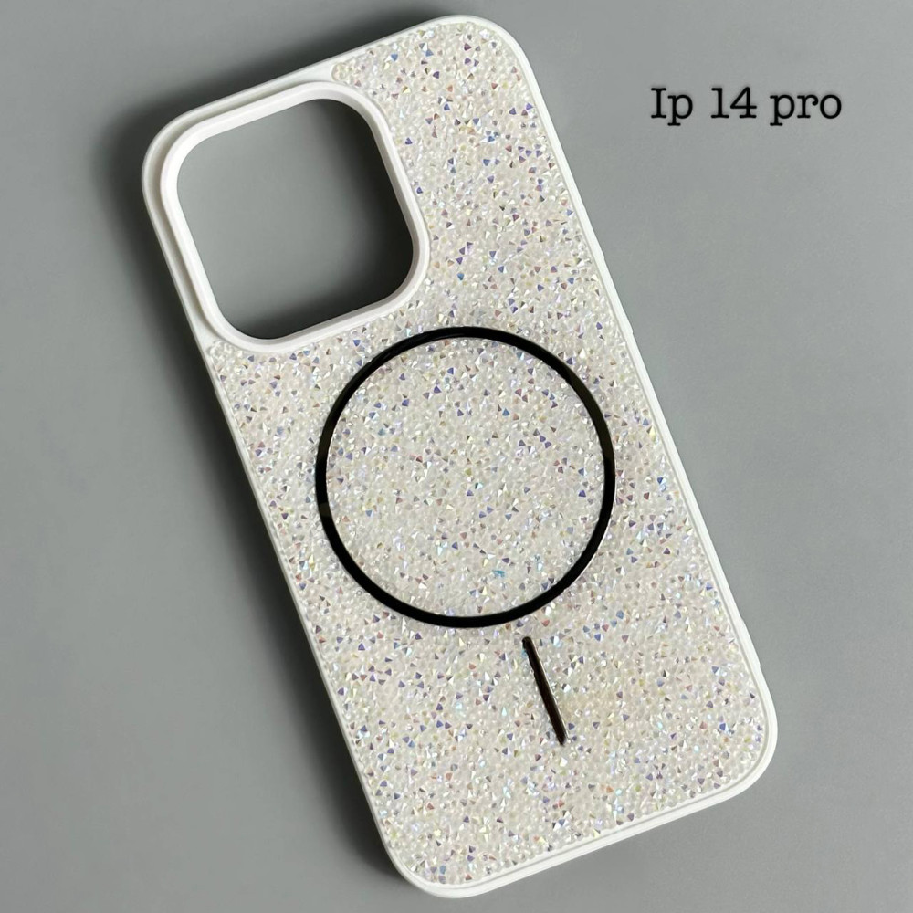 Накладка TPU Swarovski Thin Magnetic iP 14 Pro