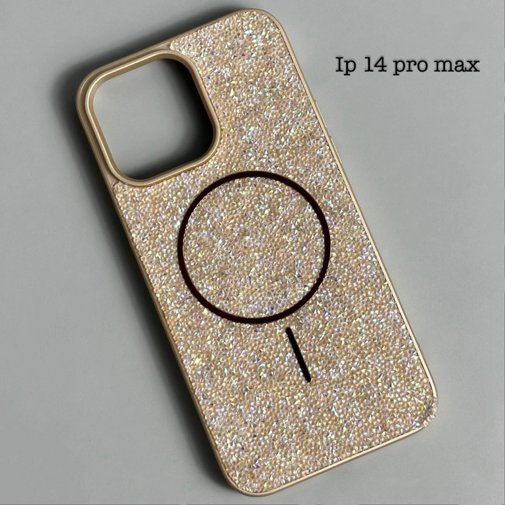 Накладка TPU Swarovski Thin Magnetic iP 14 Pro Max