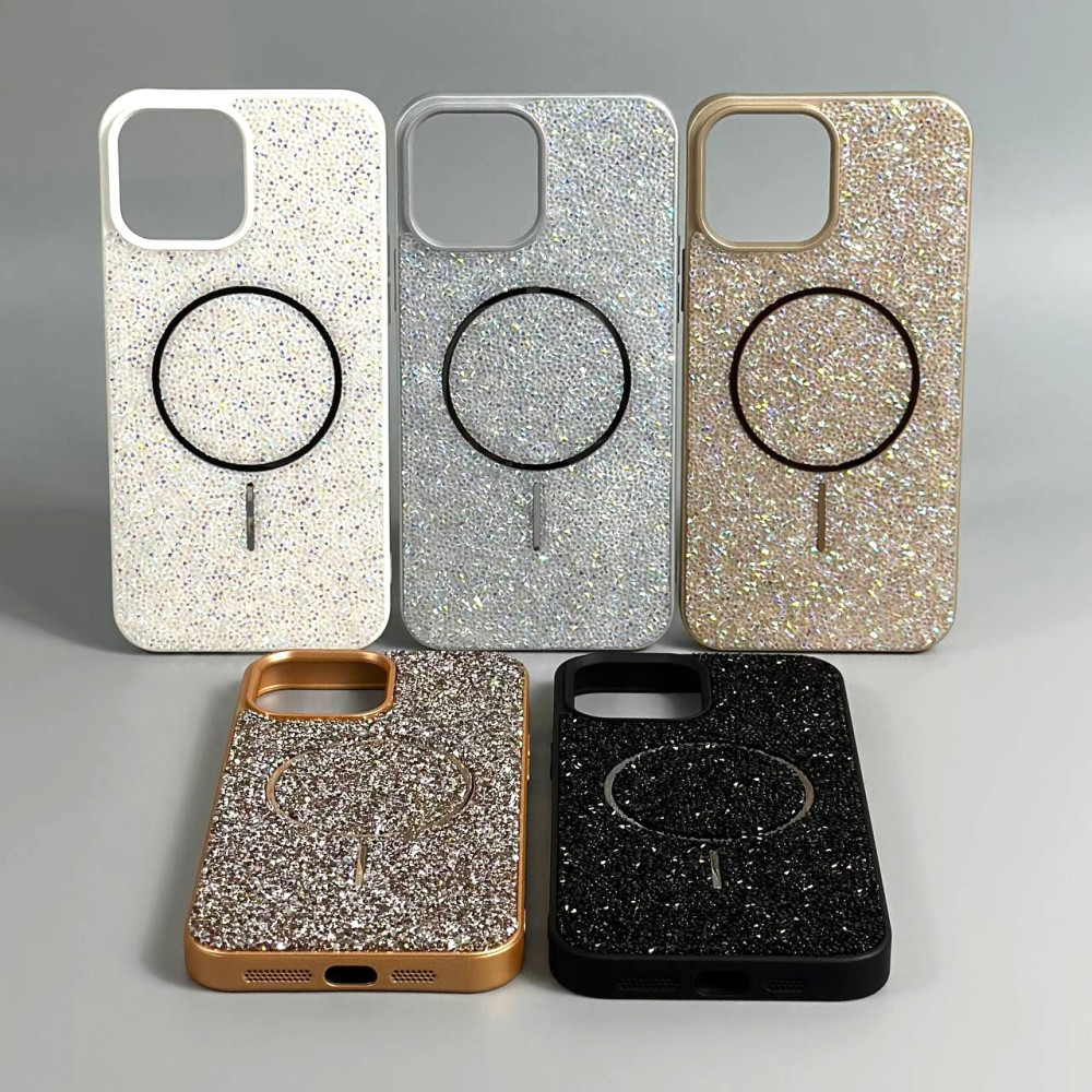 Накладка TPU Swarovski Thin Magnetic iP 17 Pro Max