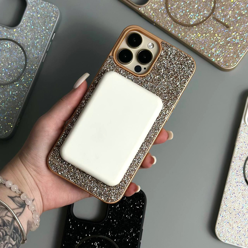 Накладка TPU Swarovski Thin Magnetic iP 17 Pro Max