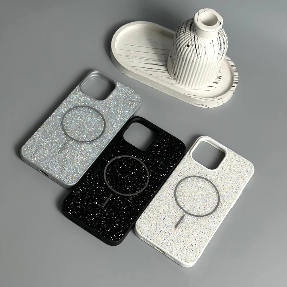 Накладка TPU Swarovski Thin Magnetic iP 17 Pro Max