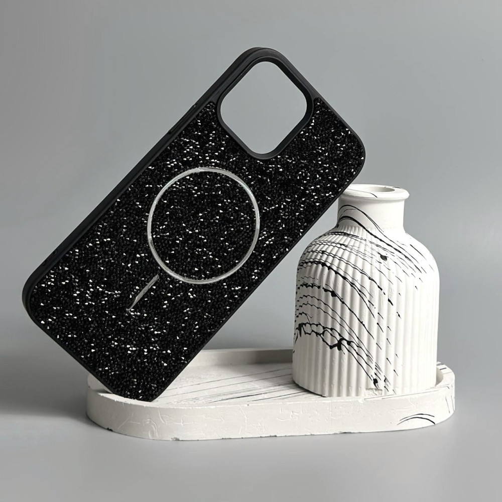 Накладка TPU Swarovski Thin Magnetic iP 17 Pro Max