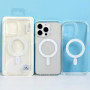 Накладка Transparent Silicone Stylish Case MagSafe iPhone 12 Pro Max