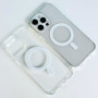 Накладка Transparent Silicone Stylish Case MagSafe iPhone 14