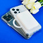 Накладка Transparent Silicone Stylish Case MagSafe iPhone 14