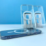 Накладка Transparent Silicone Stylish Case MagSafe iPhone 14 (2022) 6.1