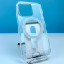 Накладка Transparent Silicone Stylish Case MagSafe iPhone 15 Pro Max																	