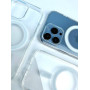 Накладка Transparent Silicone Stylish Case MagSafe iPhone 12-12 Pro (2020) 6.1