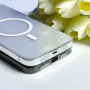 Накладка Transporent Metalring Shiny MagSafe iPhone 15