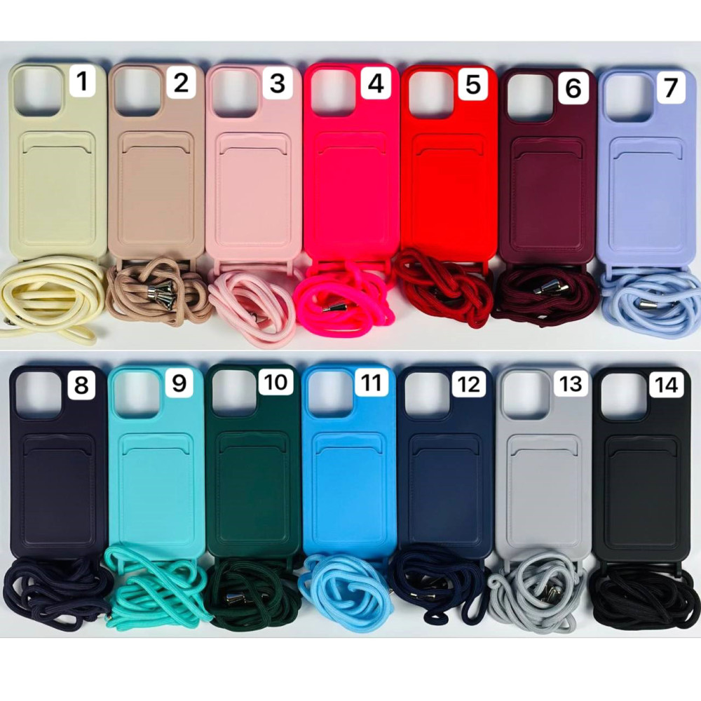 Накладка Wave Colorful Pocket зі шнурком Samsung A05