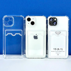 Силікон Transparent With Pocket Separate Camera Samsung A22-M32-M22