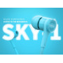Навушники Celebrat SKY-1 3.5mm 1.2m